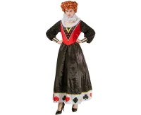 Role play-set for adult Heart Queen (dress, collar ), size S EOL